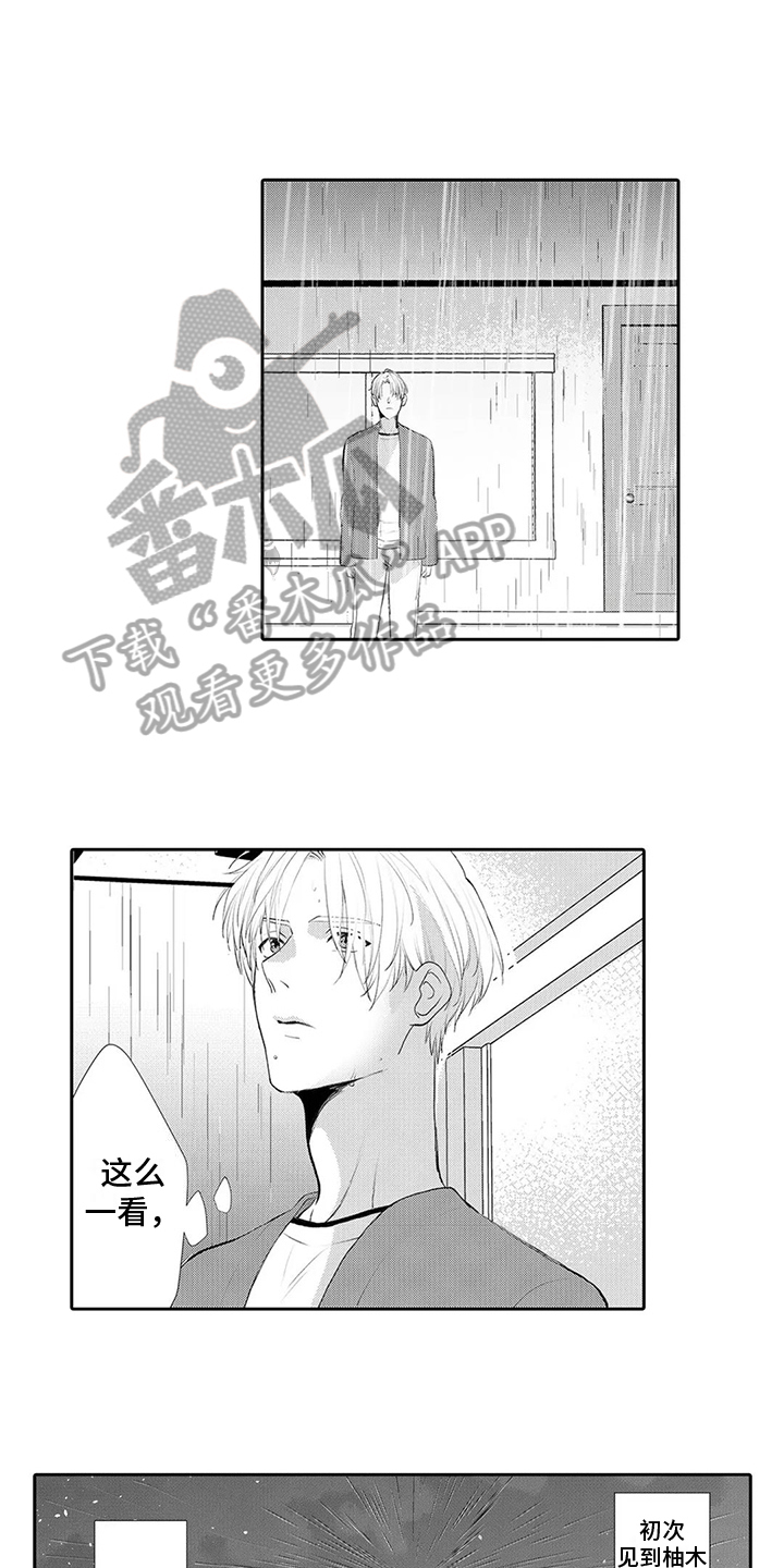 雨滋润了我的心灵漫画,第17章：下雨1图