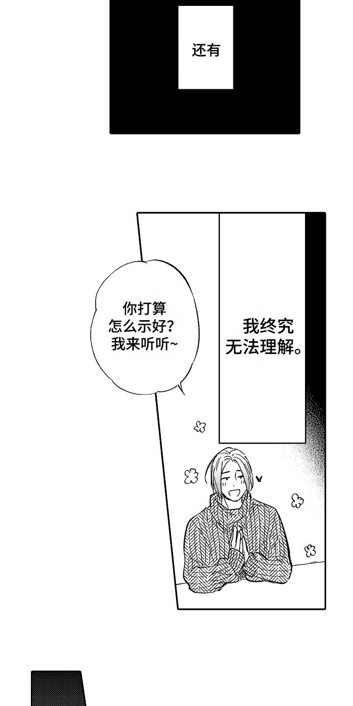 可爱的小老板漫画,第13章：一直躲着1图