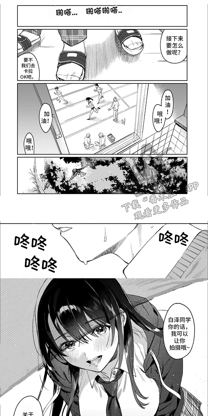 摄影风格漫画,第5章：赴约1图