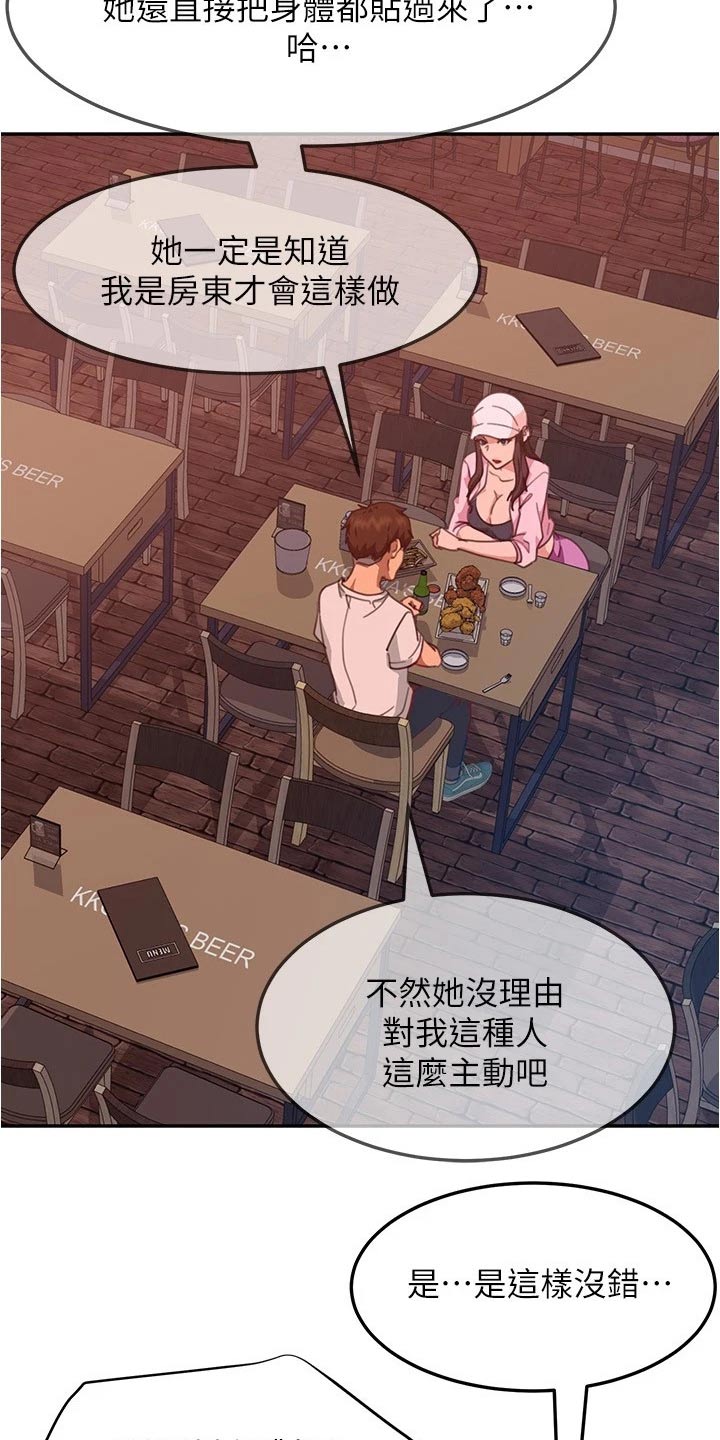 心动女房客漫画,第42章：一起喝酒2图