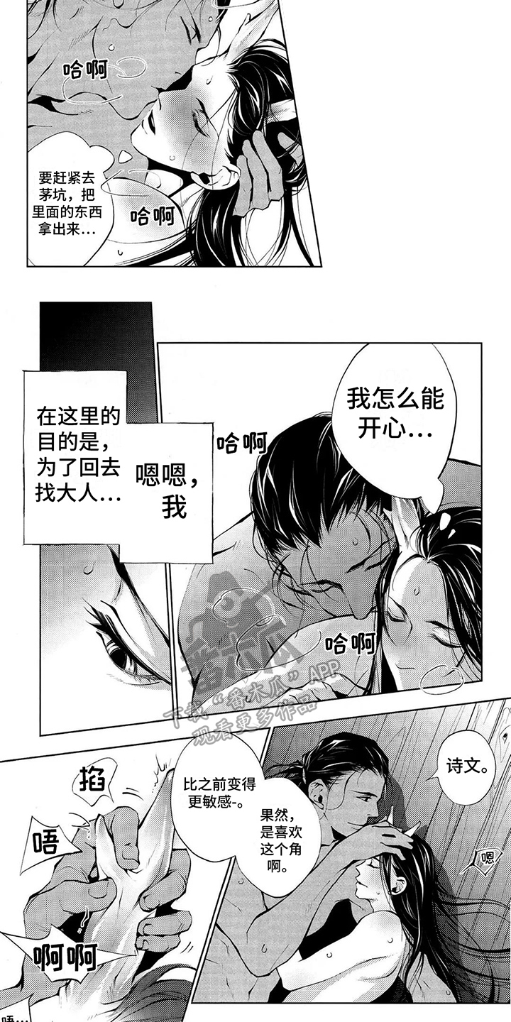 树荫下的男生头像动漫可爱漫画,第9章：谋生1图