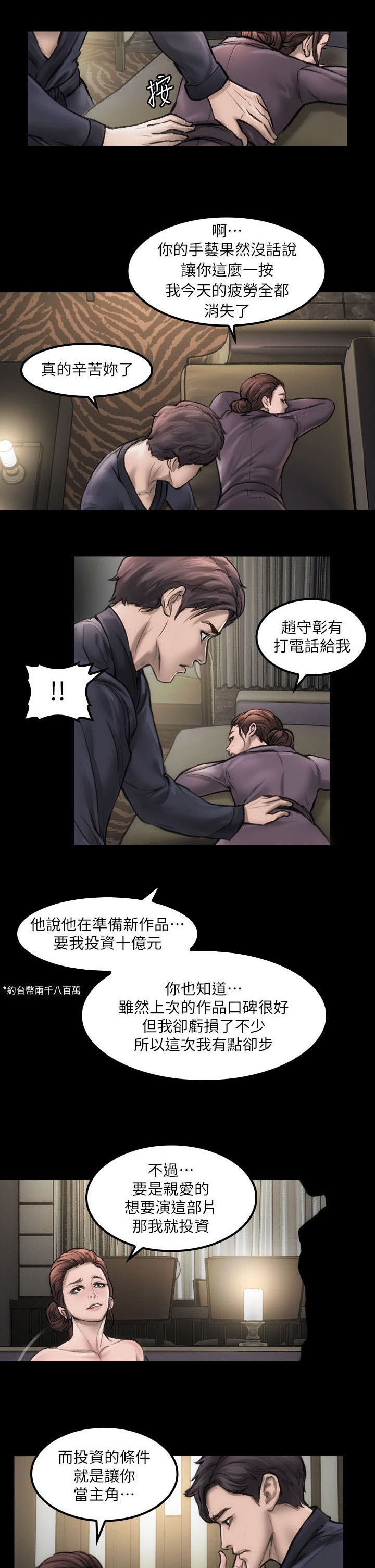 韩国竞演王国之路漫画,第3章：好好练习2图