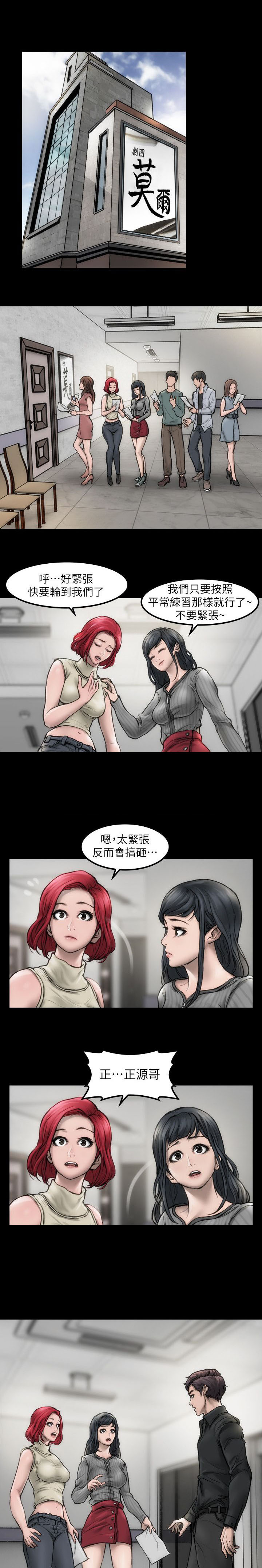 竞演演讲稿漫画,第2章：不要紧张1图