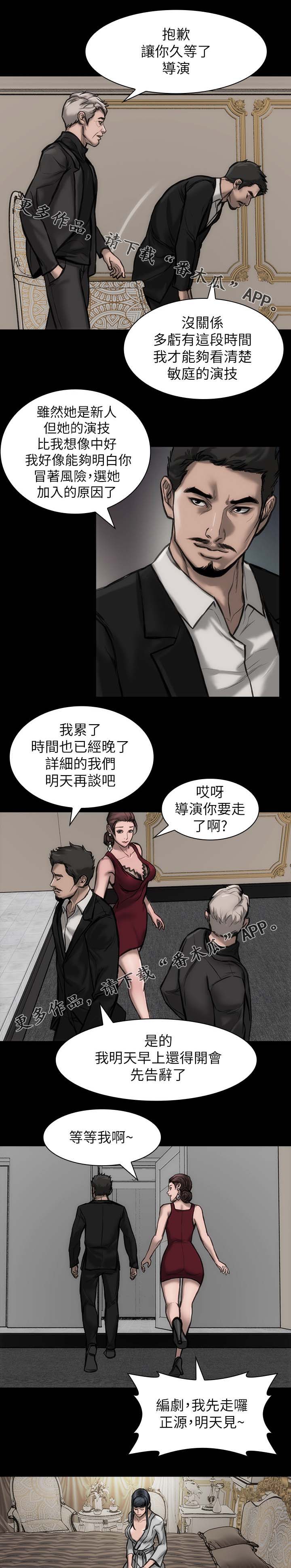 竞演之路漫画,第35章：主角条件1图