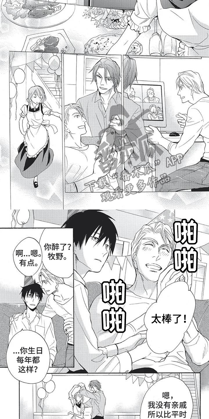 间谍之桥合集漫画,第18章：生日庆祝1图