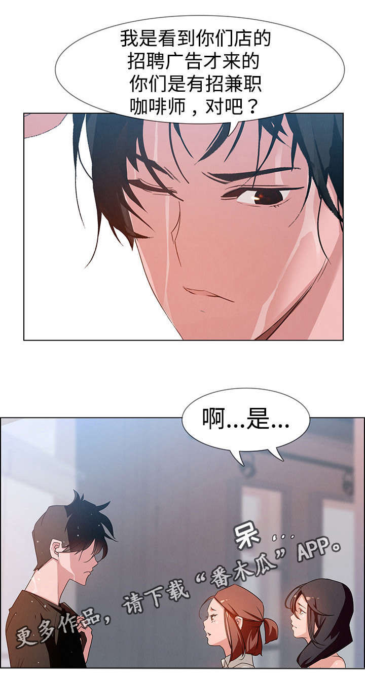 夺权风暴漫画,第4章：咖啡师2图
