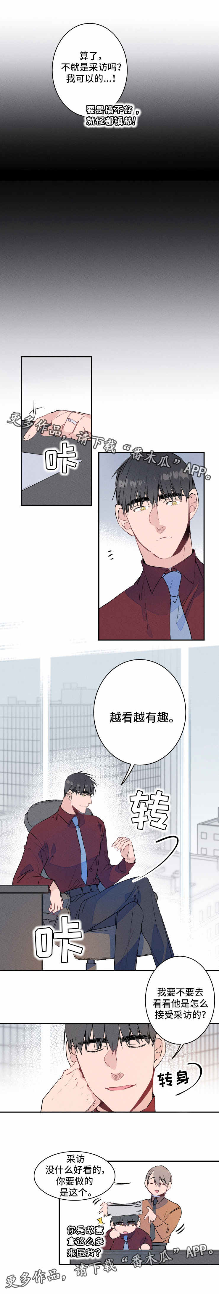 结婚合约5年贺强漫画,第16章：采访2图