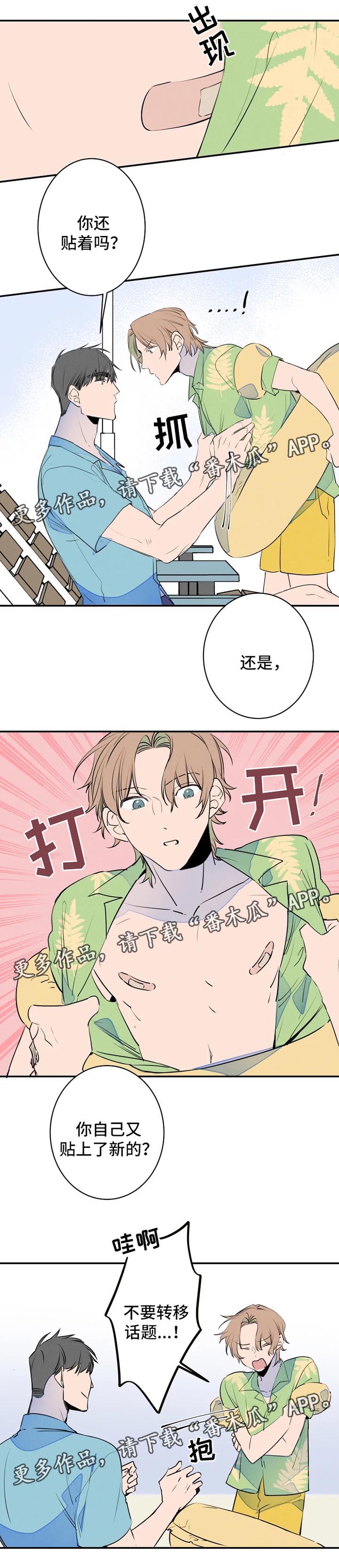 结婚合约5年贺强漫画,第36章：海边1图