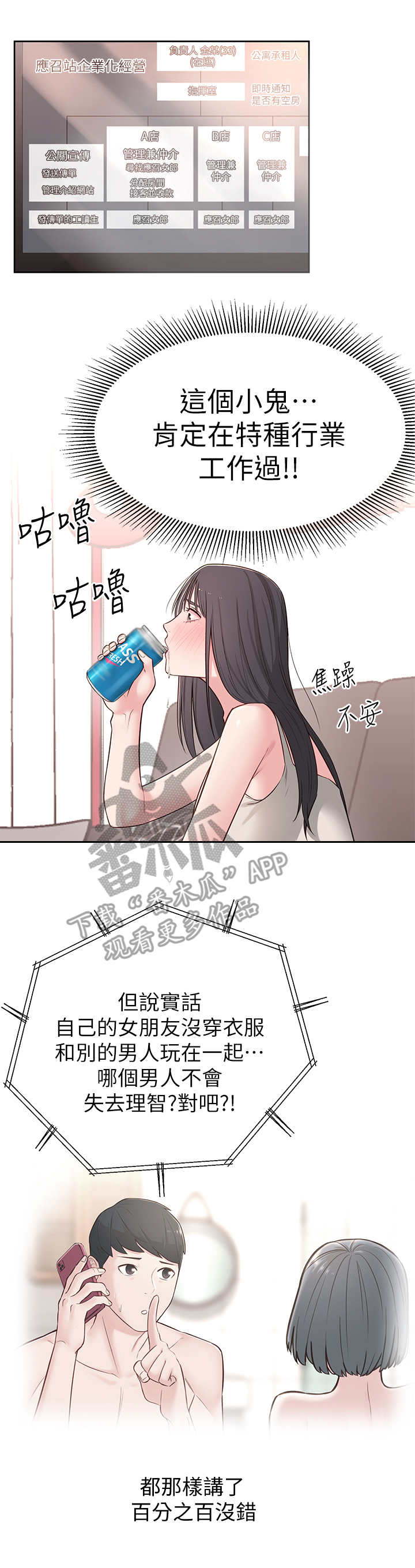 女友养成计划成年后能干嘛漫画,第12章：猜测2图