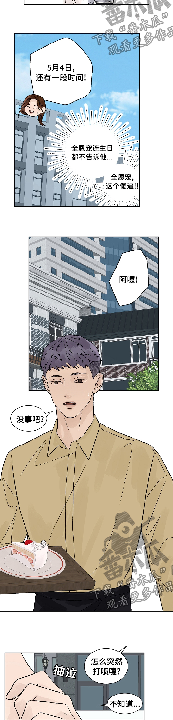 温度与密度的关系漫画,第82章：生日1图