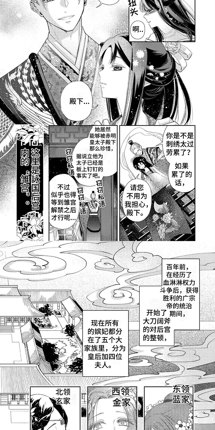 雏菊与蝴蝶的图片漫画,第1章：受宠2图