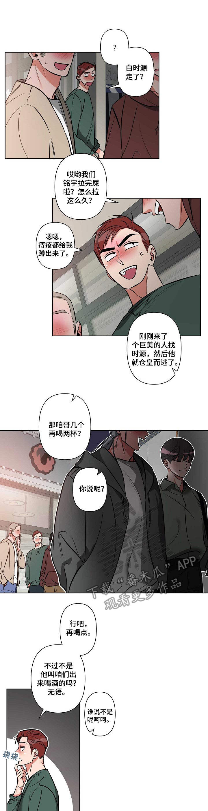 密友官方漫画,第6章：喝一杯2图