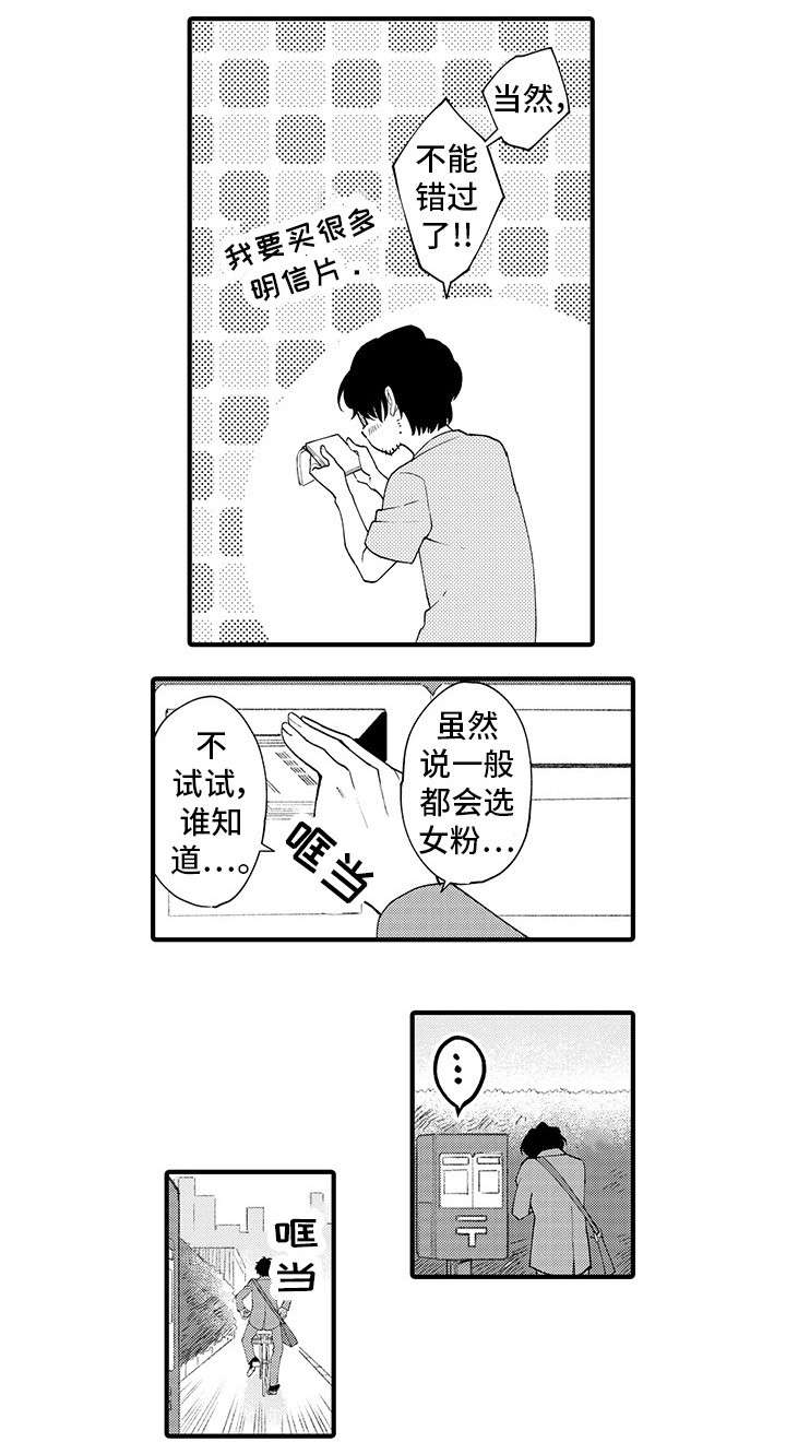 追星宅男小新漫画,第1章：粉丝2图