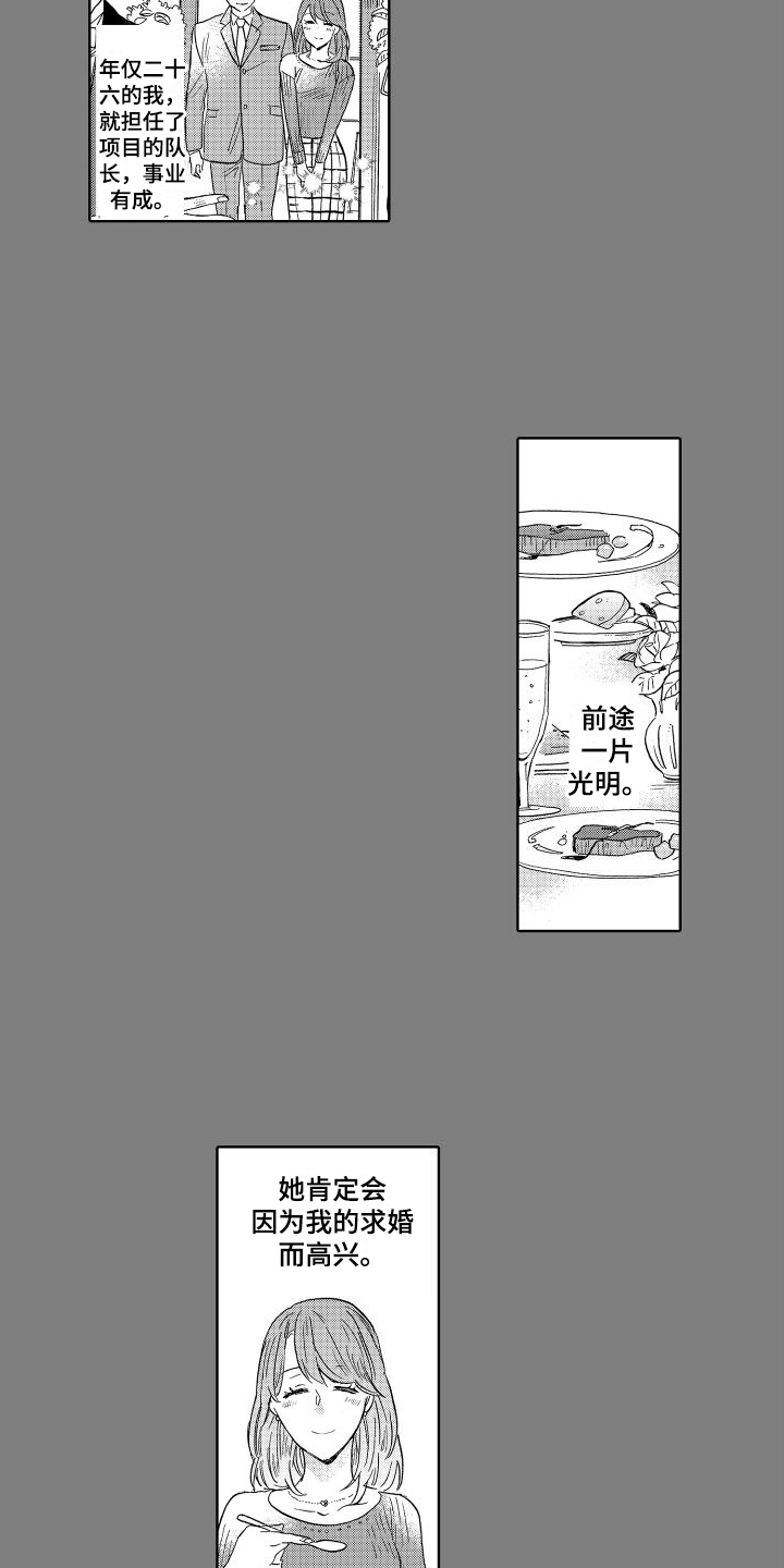 我如此如此的爱你歌词漫画,第1章：幸福的男人2图