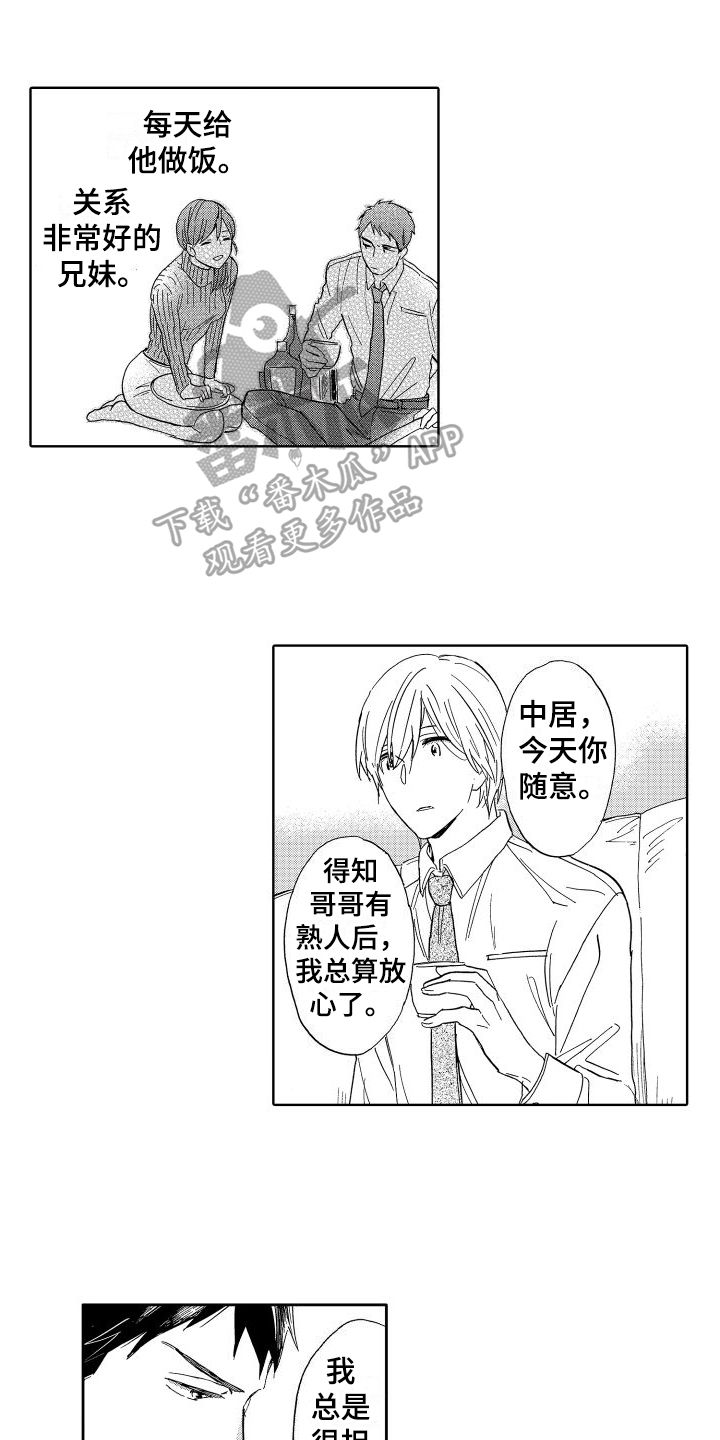 我如此如此的爱你歌词漫画,第14章：喜欢的类型1图