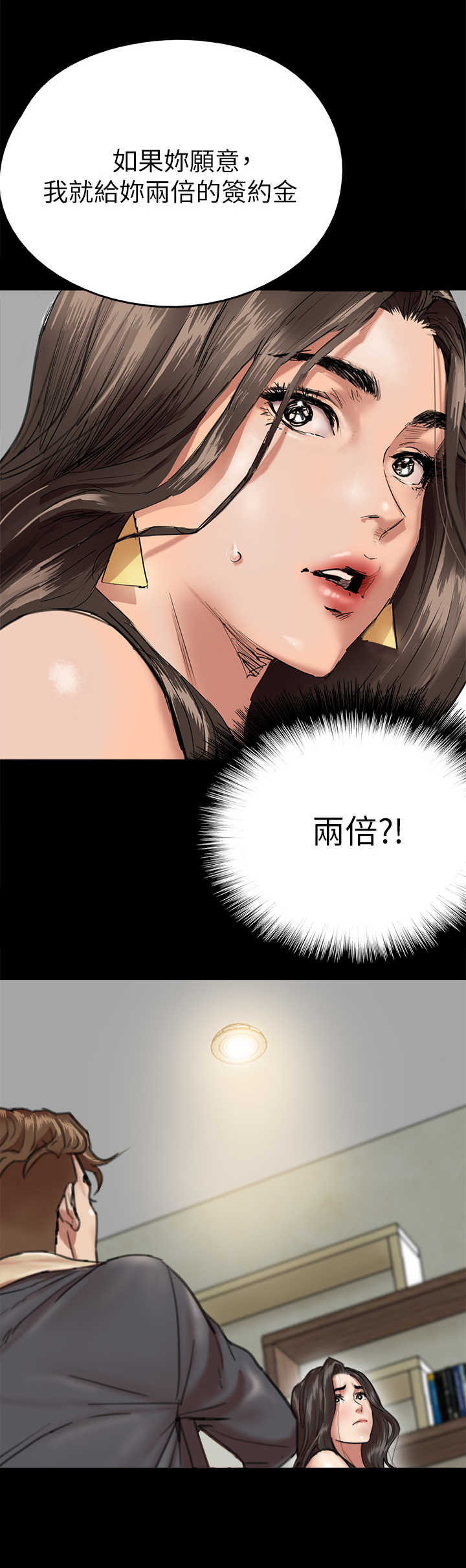 偶像演员动漫推荐漫画,第7章：签约1图