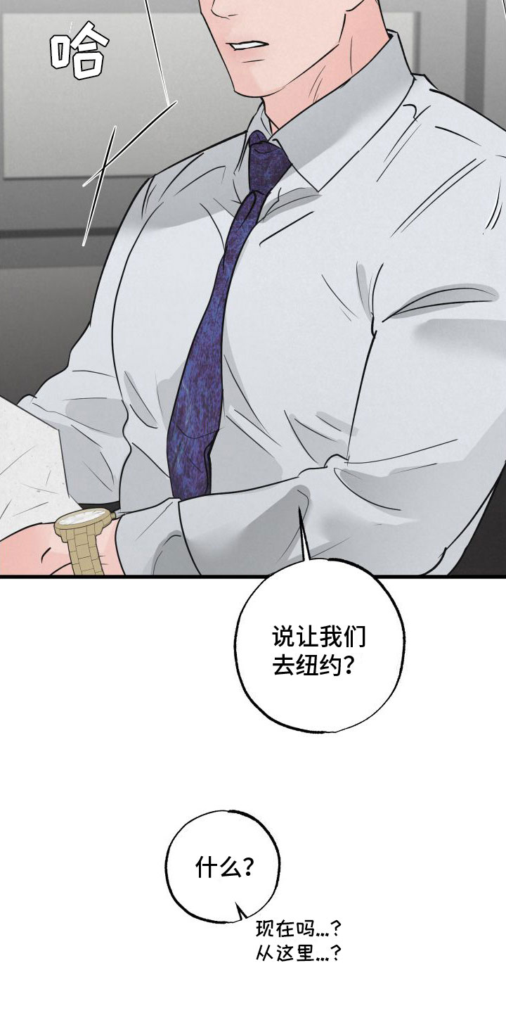 狂飙啤酒热量漫画,第3章：去纽约1图