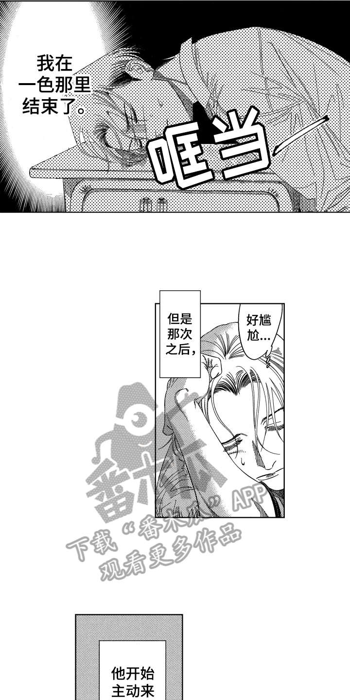 绝对恋爱命令漫画,第10章：沉迷1图