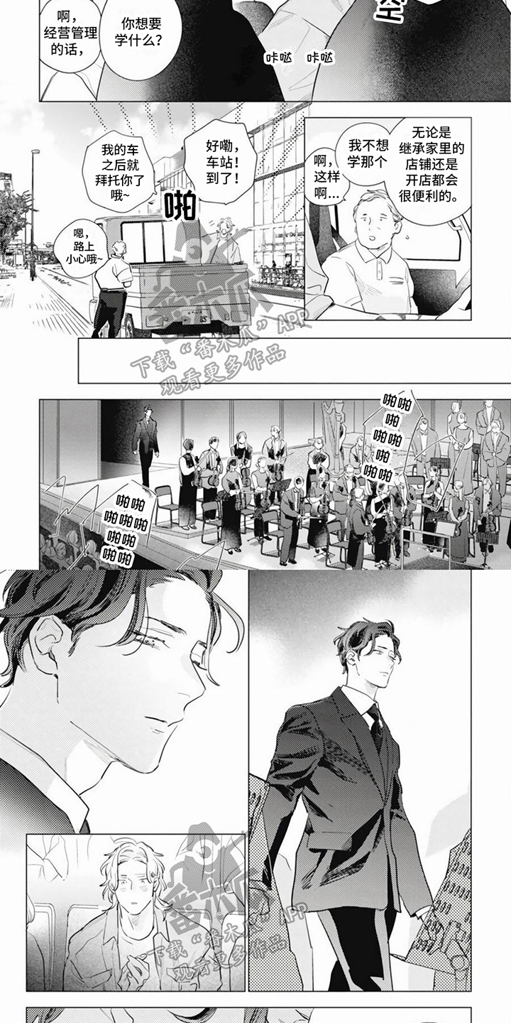 回响的故事梗概漫画,第23章：公演1图