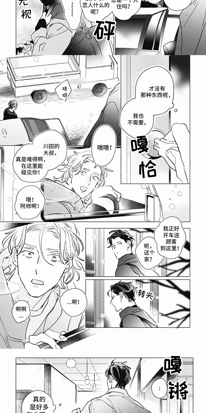 回响的小路漫画,第2章：久违的景色1图