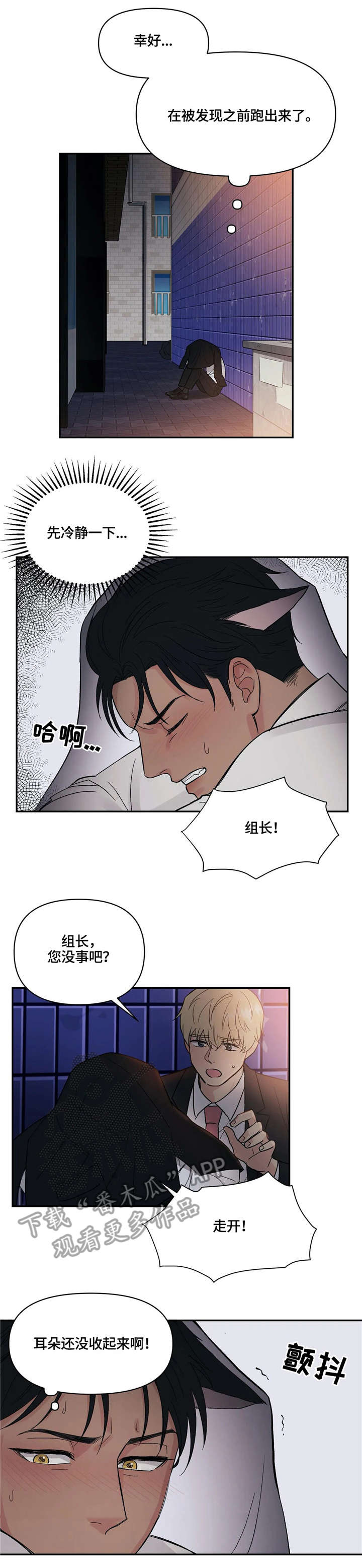 爱我的猫上司漫画免费观看漫画,第4章：猫耳2图