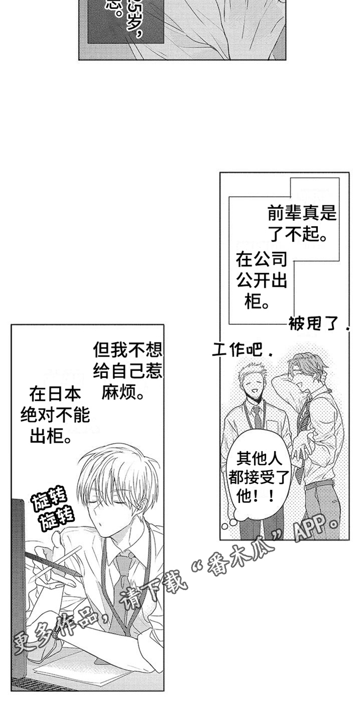 异国相识漫画,第8章：无精打采1图