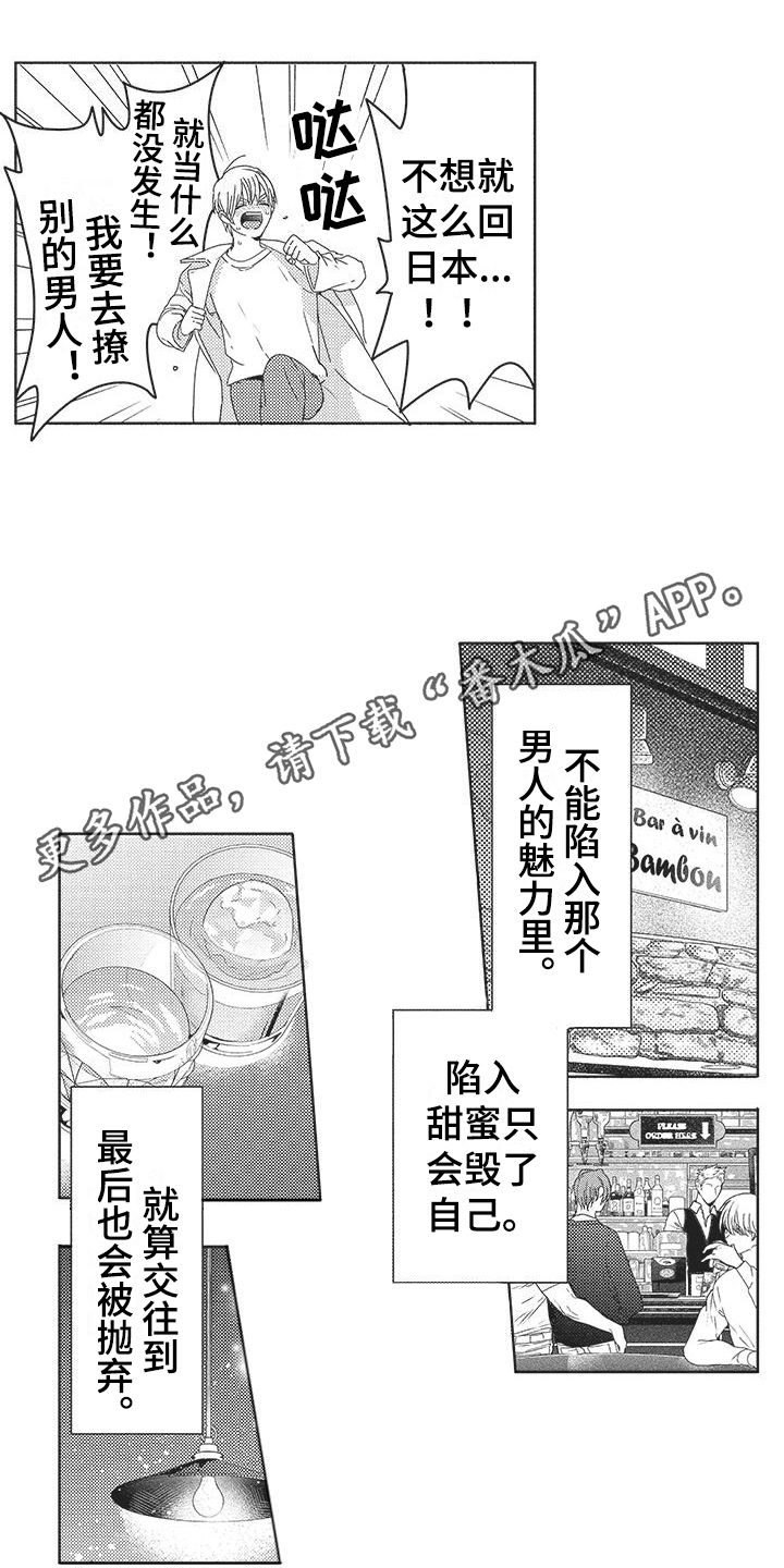 异国相遇的小说漫画,第6章：甜蜜1图