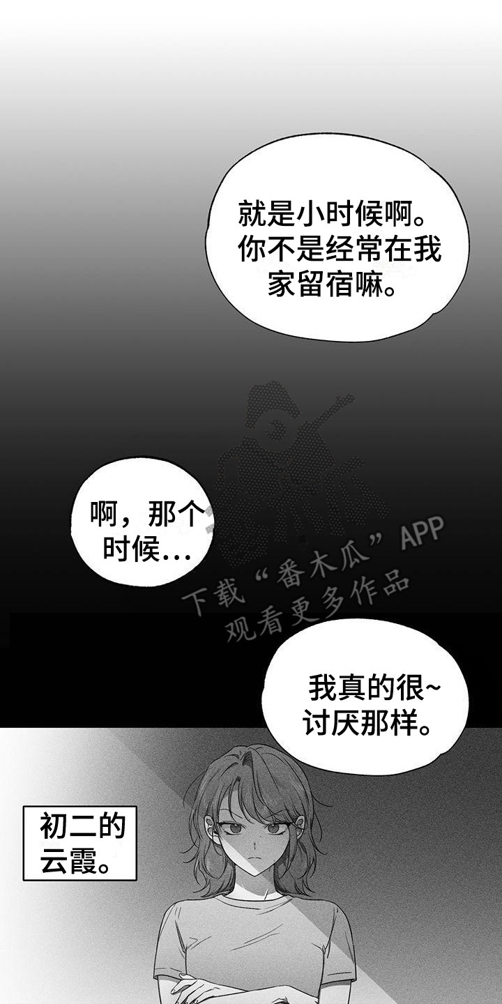 冷若冰霜漫画,第10章：想起以前2图