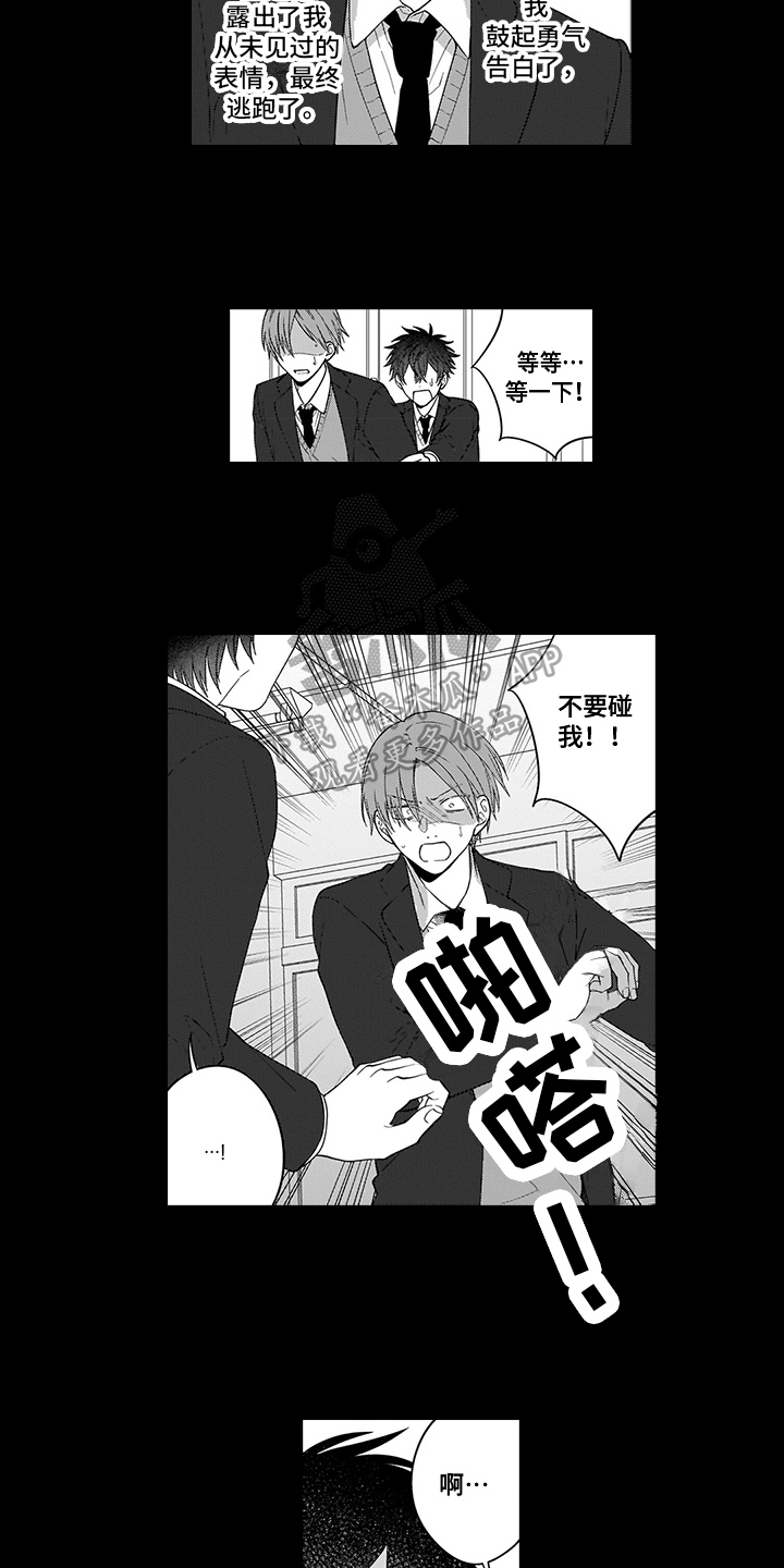 英雄的秘密漫画,第14章：失恋1图
