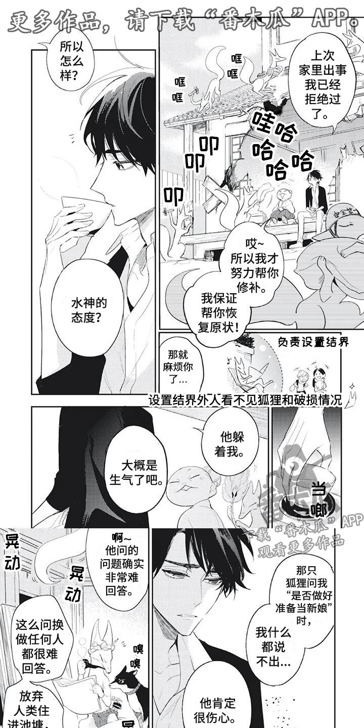 龙神的小麒麟漫画,第35章：解除契约？1图