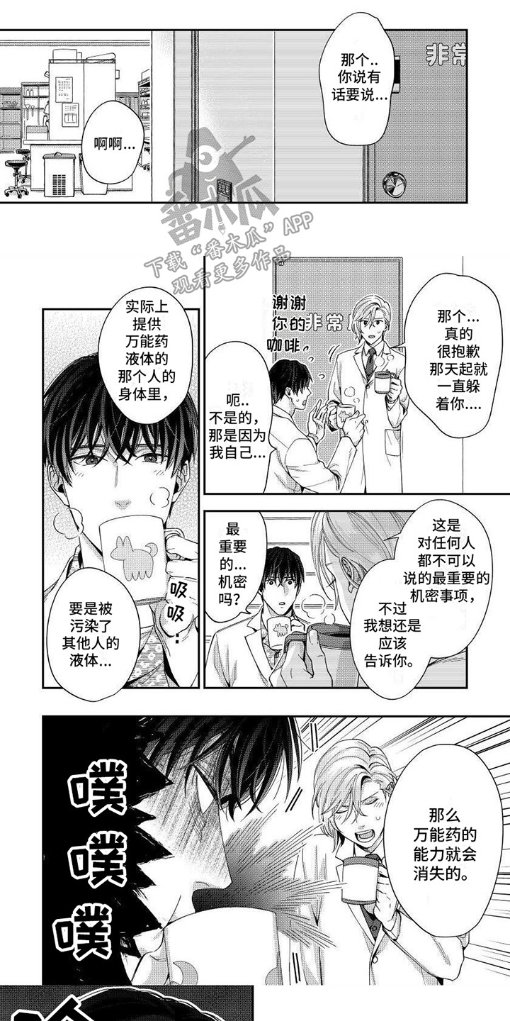 提取万能药漫画,第9章：闯入人员1图