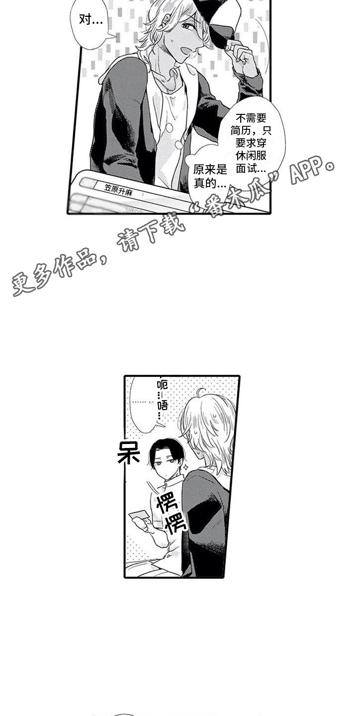 阿尔法犬的战斗力漫画,第20章：招聘1图