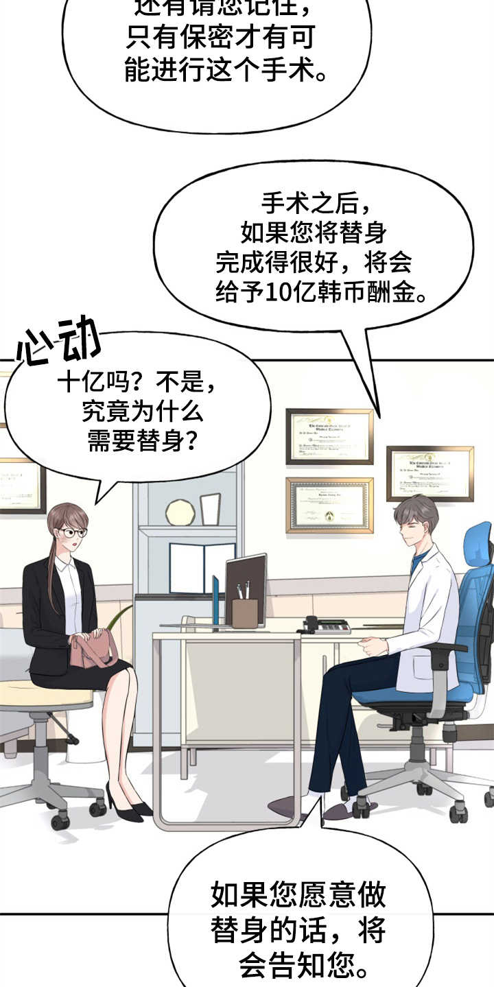 换替身需要准备什么漫画,第2章：条件1图