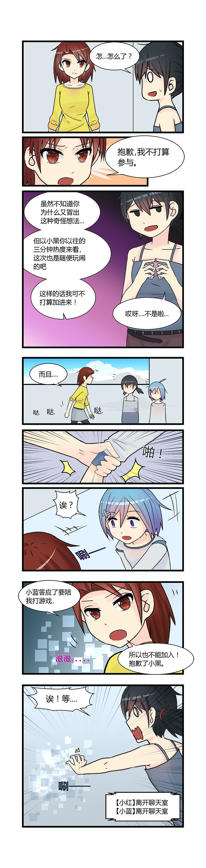 20世纪少男少女 电视剧漫画,第3章：1图