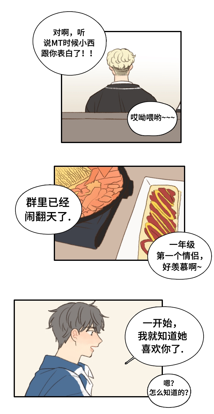 歌曲《勿忘你》漫画,第12章：社团培训2图