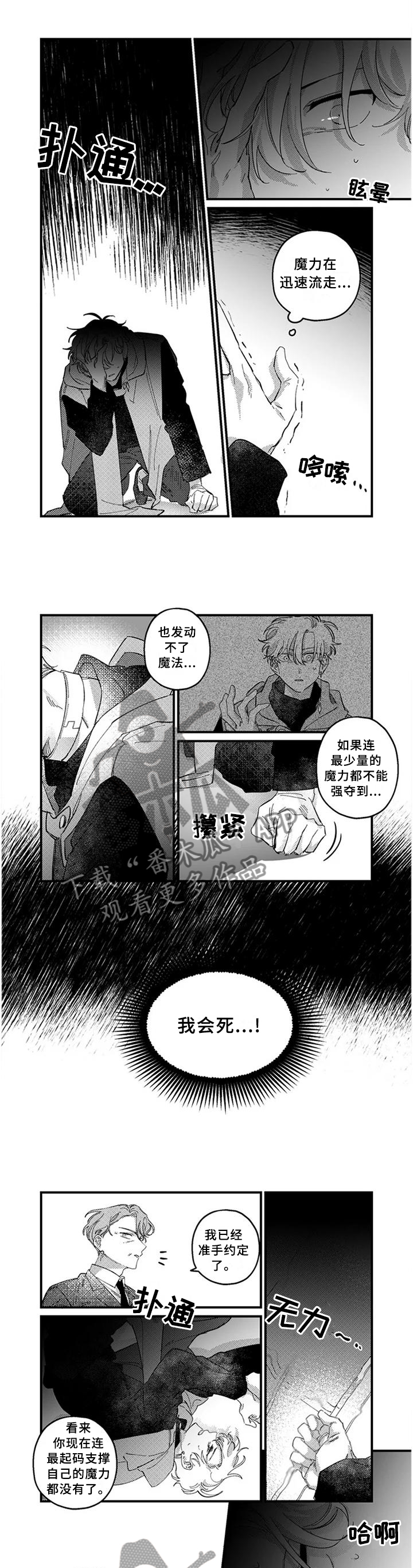 半魔法师漫画,第19章：激战之后1图