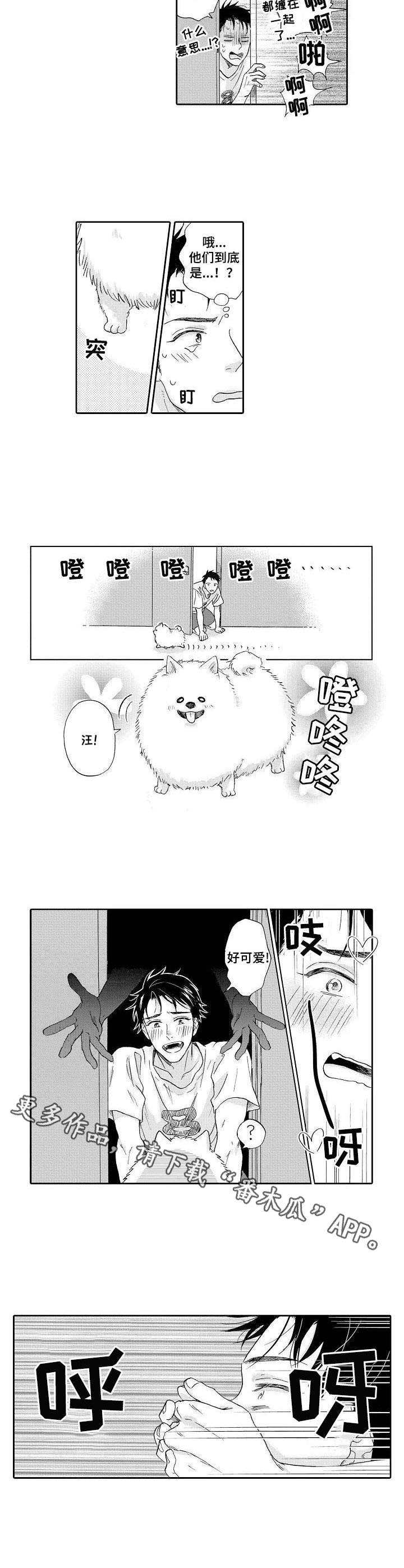 不会咬人的狗漫画,第3章： 不是梦1图