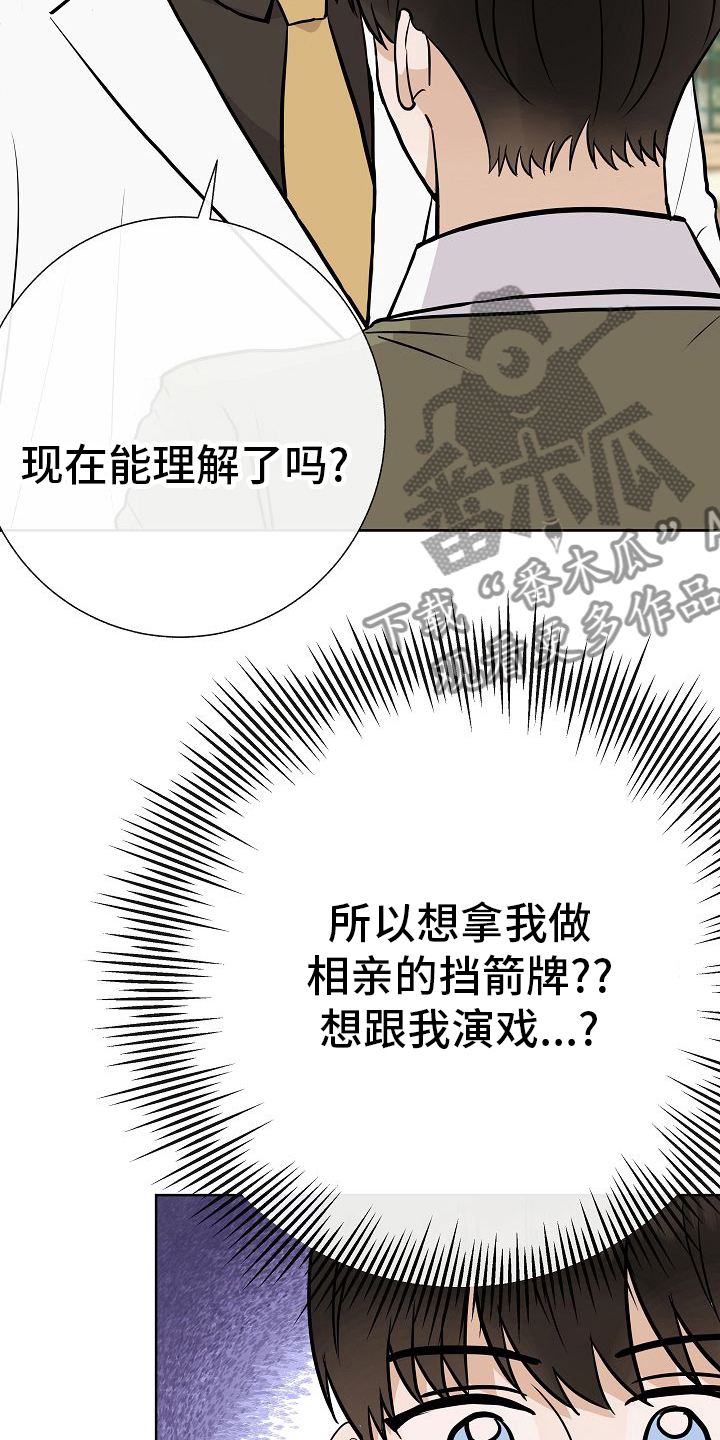 落跑甜心电视剧1至30漫画,第44章：挡箭牌2图