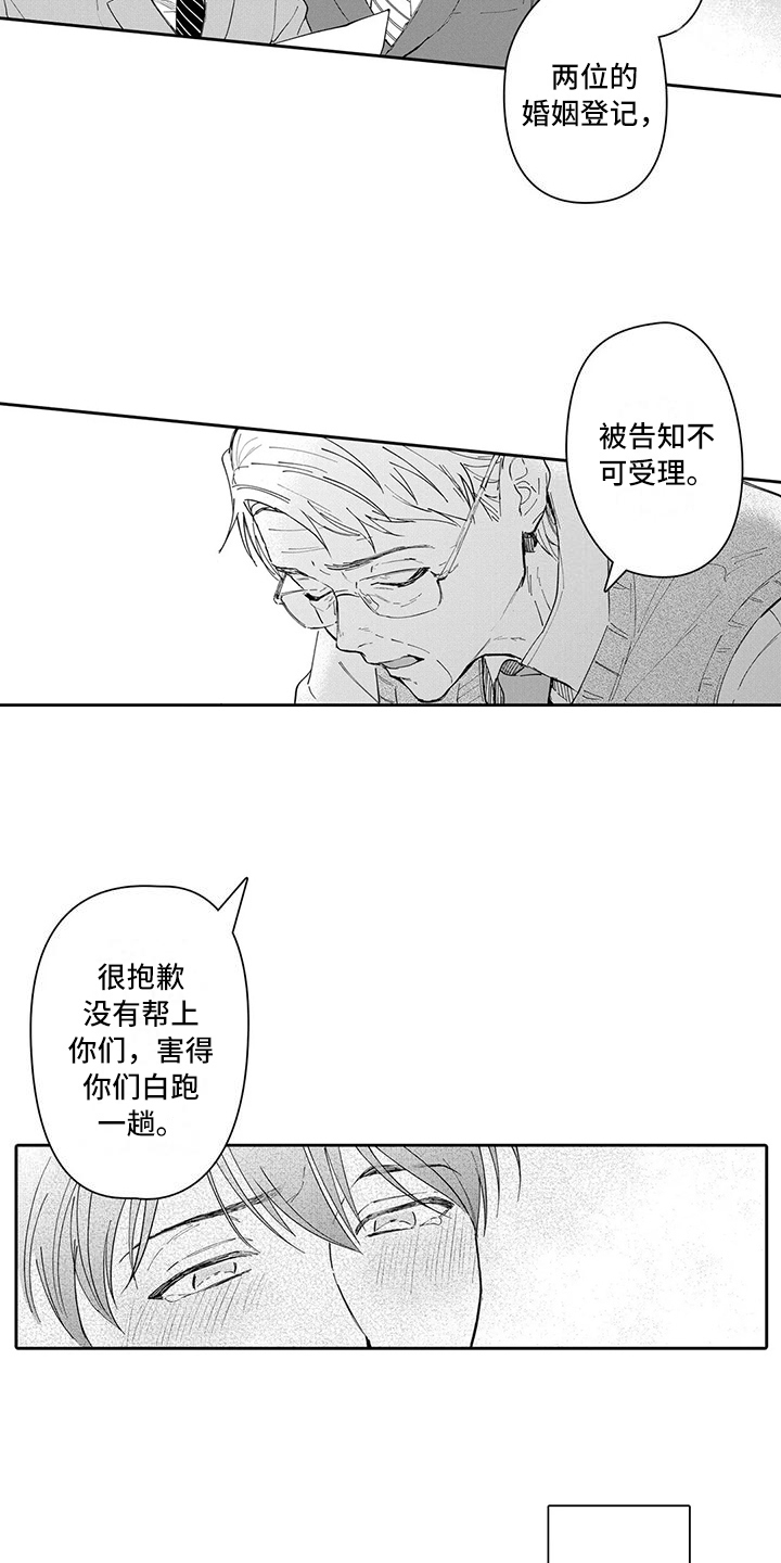 等待我的人男生版漫画,第23章：结婚1图