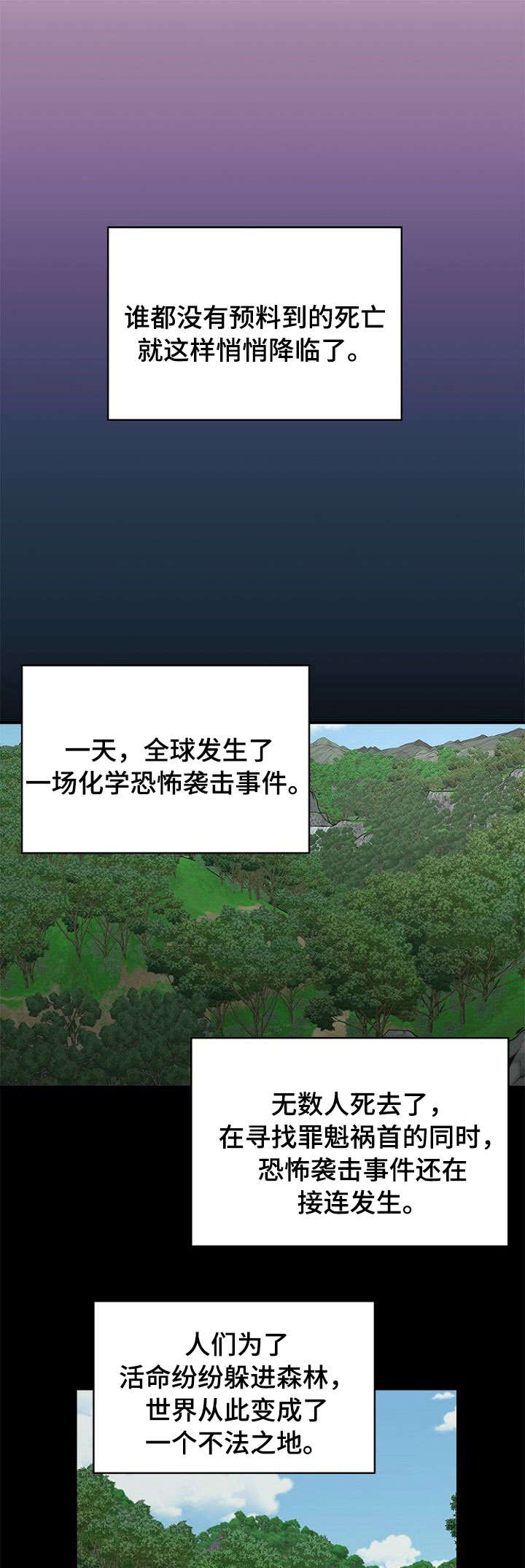 只有强者才能生存漫画,第1章：恐怖袭击1图