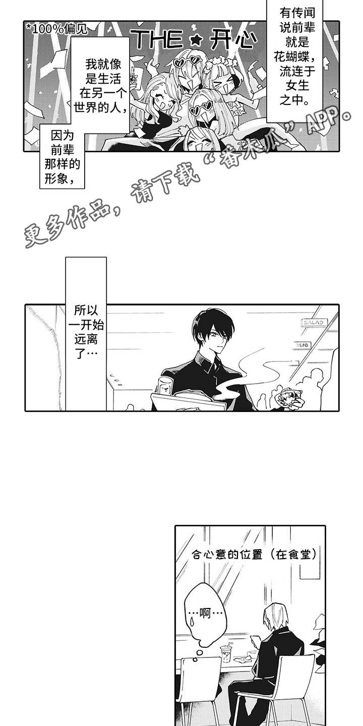 爱情回来了漫画,第5章：搭话1图