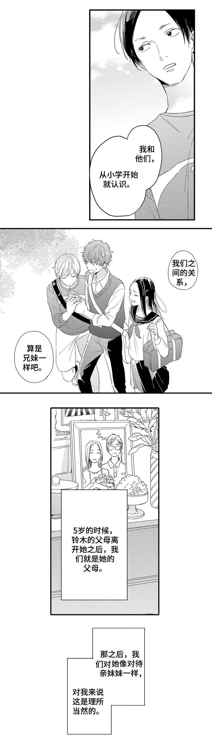 亲友挚爱漫画,第1章：不一般的关系2图