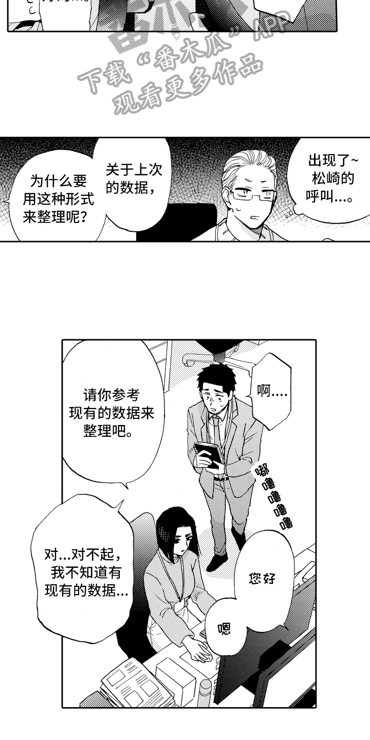 融化在晚上漫画,第9章：表态1图