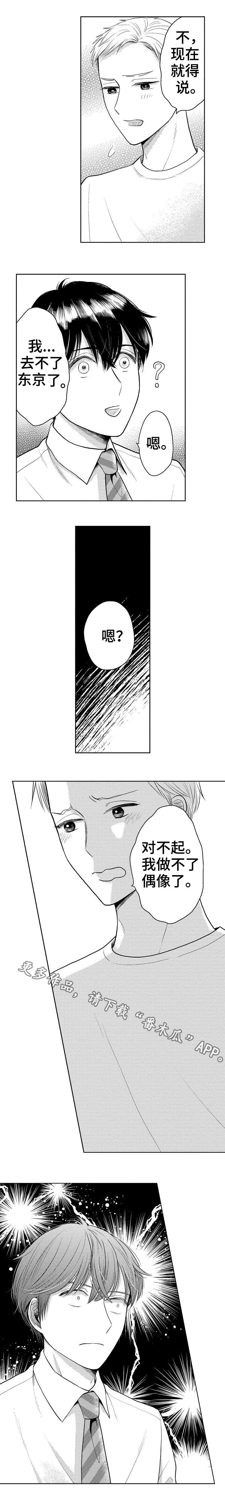 偶像界限漫画,第19章：退出1图