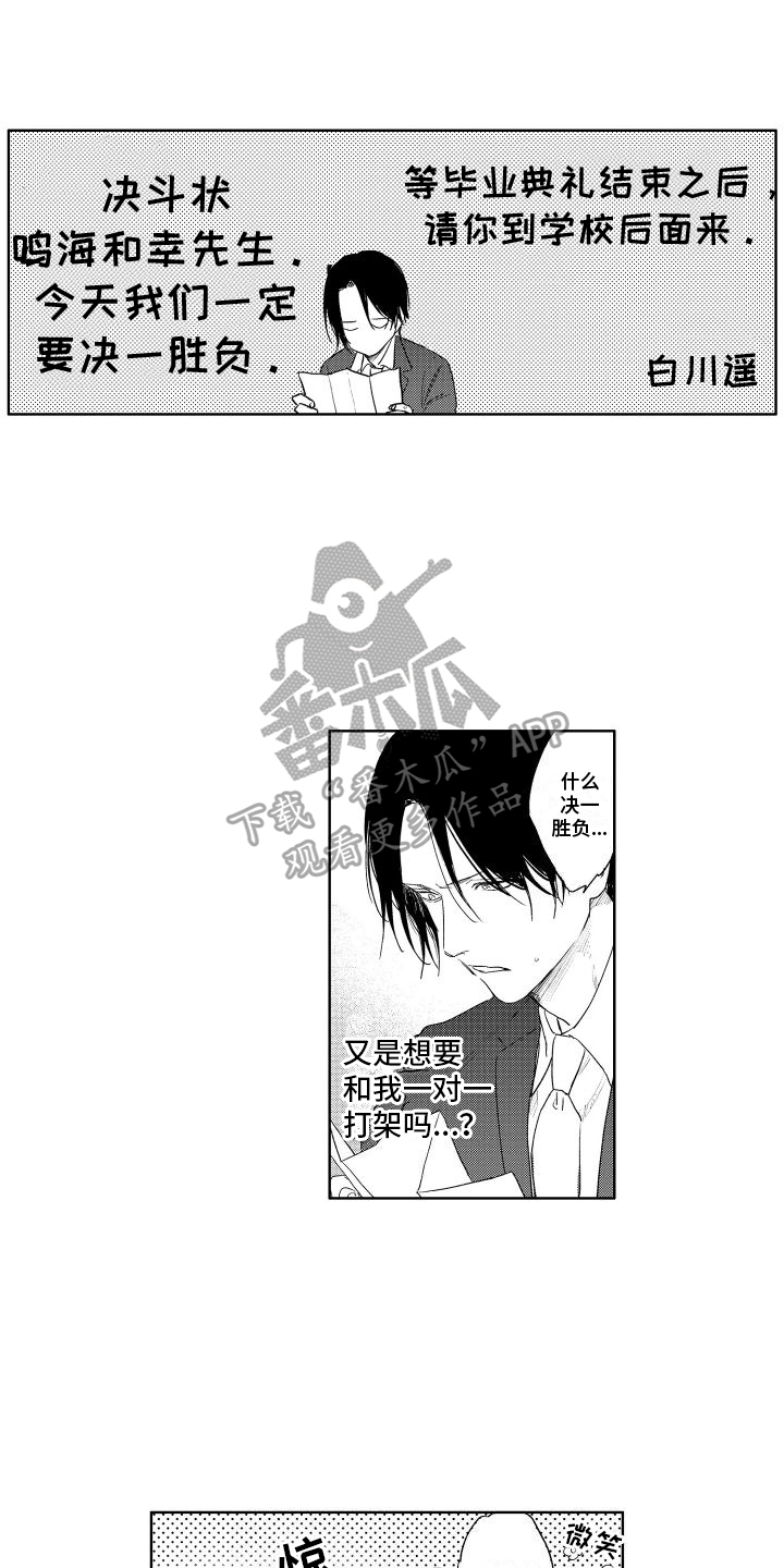 大佬总想摸我尾巴漫画,第23章：心意1图