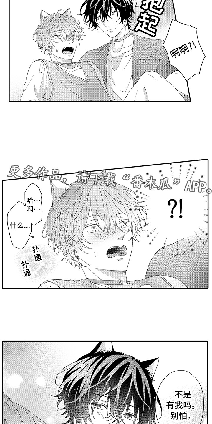 猫咪之家漫画,第12章：怕水1图