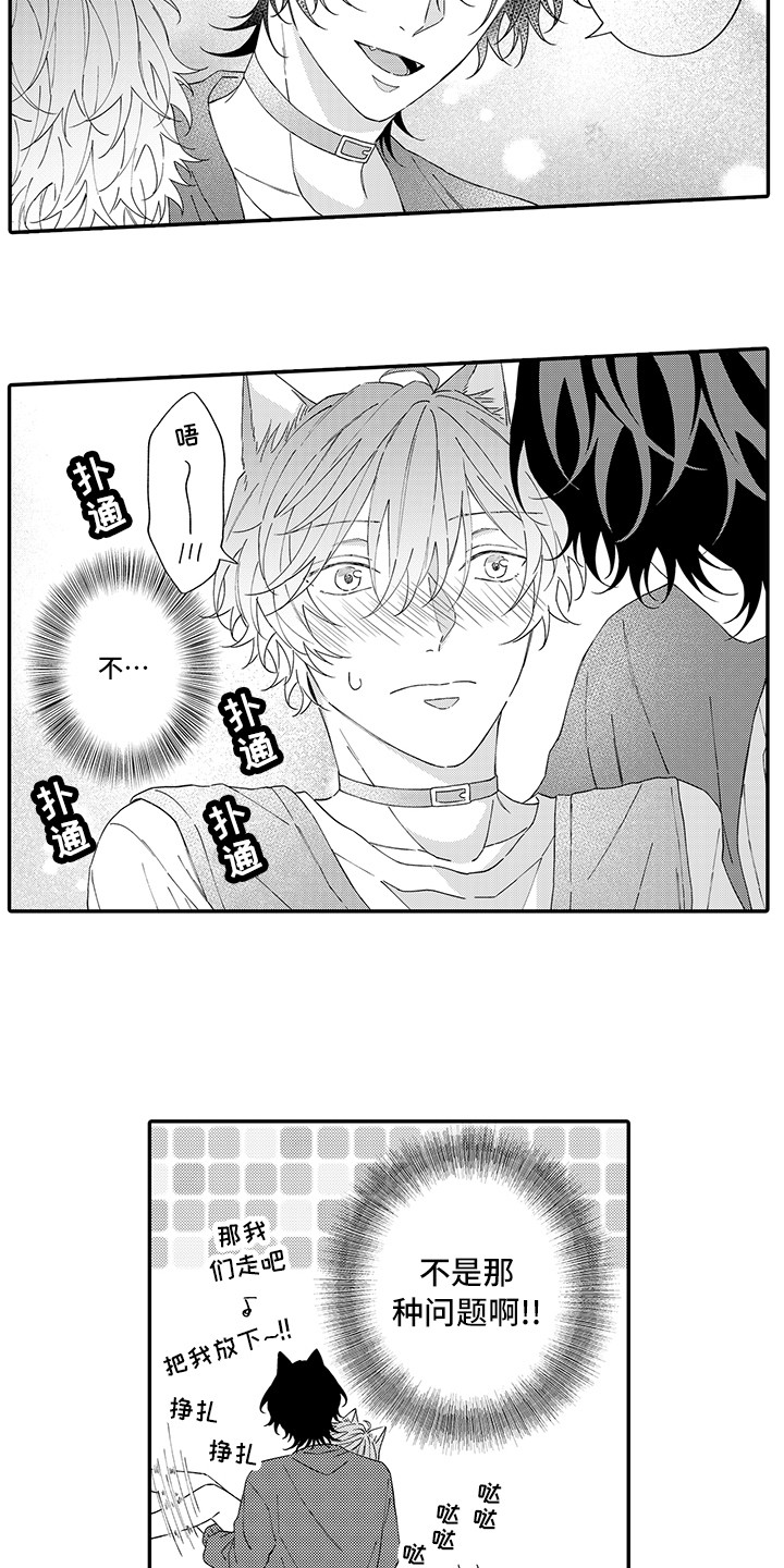 猫咪之家漫画,第12章：怕水2图