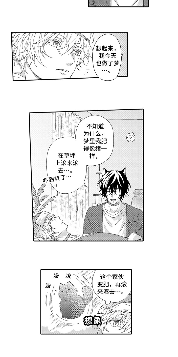 猫咪之家漫画,第3章：发烧2图
