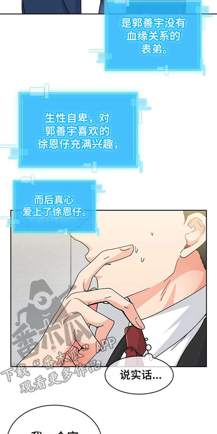 霸总养成温婉漫画,第4章：人物信息2图