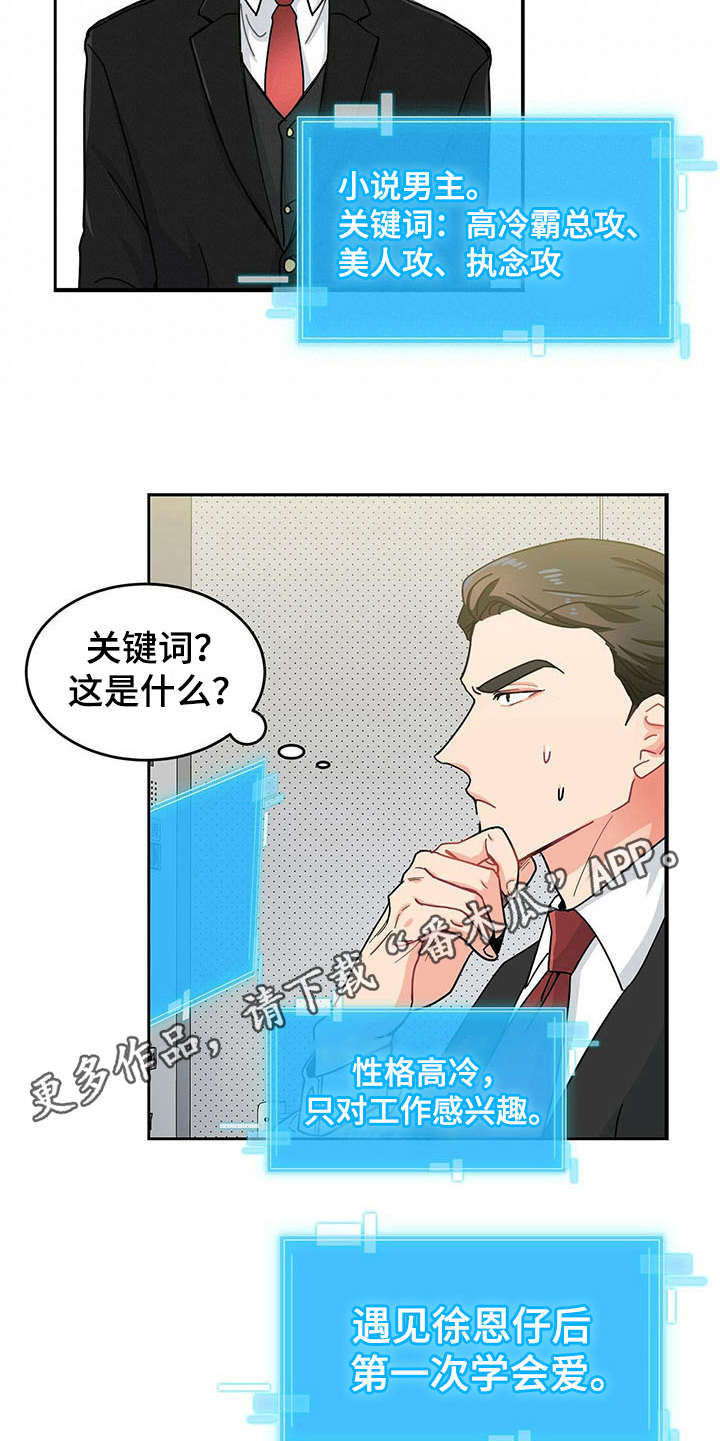 霸总养成温婉漫画,第4章：人物信息2图